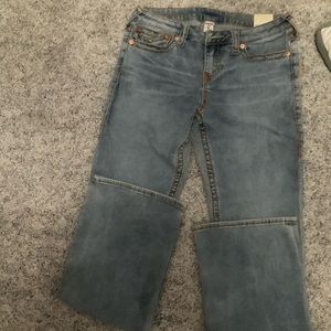 True Religion denim blue bootcut women’s jeans size 32
